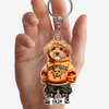 Custom Photo Cute Dog Cat Acrylic Keychain Gift For Dog Lovers Cat Lovers CH07 895700