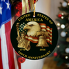 USA 250th Anniversary Ornament US Flag 1776-2026 America Patriotic Ceramic Ornament CH07 899608