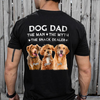 Personalized Dog Dad The Man The Myth The Snack Dealer Back Comfort Shirt CH07 911524