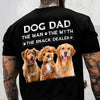 Personalized Dog Dad The Man The Myth The Snack Dealer Back Comfort Shirt CH07 911524