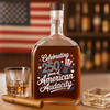 250 Years America 250th Anniversary USA 4th of July Whiskey Bottle HO82 894812