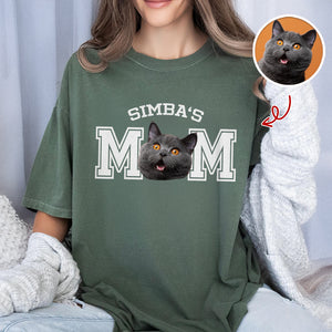 Custom Photo Dad Mom Cat Comfort Shirt For Cat Lovers HA75 897642