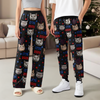 Custom Dog Cat Photo Firework USA Red White Blue Matching Sweatpants LM32 895851