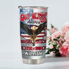Custom Name Patriotic 250th Anniversary God Bless America Eagle 1776-2026 Fat Tumbler HO82 902254