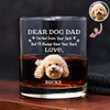 Custom Photo Always Have Your Back Dog Dad Whiskey Glass HA75 921286