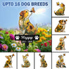 Custom Dog Cat Sunflower Memorial Garden Stake CH07 180198