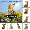 Custom Dog Cat Sunflower Memorial Garden Stake CH07 180198