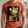 Custom Pet Photo Moon Comfort Shirt - Personalized Pet Lover Gift HO82 902934