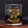 Custom Kid Names To Papa From The Reasons You Drink Whiskey Glass CH07 911230