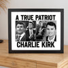 Justice for Charlie Kirk - Prayers Up for Charlie Picture Frame HA75 64486