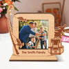 Camping Wooden Photo Frame – Replaceable Picture Vacation Frame HA75 892758