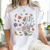 Personalized Mom Holding Hand Shirt with Kids Names, Floral Embroidery Effect Style T-Shirt, Mother's Day Gift CH07 911184
