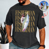 Personalized Vintage Photo Fisherman Comfort Shirt For Fishing Lovers HA75 921700
