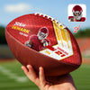 Custom Photo Football Ball Coach Gifts, Team Gifts For Football Lovers CH07 895704