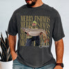 Personalized Vintage Photo Merry Fishmas Comfort Shirt Gift For Fishing Lovers HA75 922116