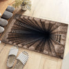 3D Vortex Illusion Doormat Personalized Gift Home, Outside Entry, Yard, Floor, Patio HO82 901132