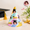 Custom Graduation Face Party Hat, Fun Party Favors, Party Photo Prop, Grad Hat HA75 921154