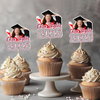 Custom Photo Class of 2026 Graduation Decoration Cupcake Toppers HA75 891996