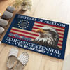 250 Years of Freedom Semiquincentennial Eagle American Flag Doormat CH07 910270