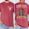 Custom Funny Dad Tax Shirt Back & Front Comfort Shirt - Gift for Father's Day LM32 669063