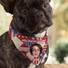Custom Photo Patriotic Dog Personalized America Flag Bandana Dog Lovers Gifts CH07 896070