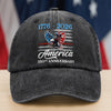 America 250th Anniversary Washed Denim Baseball Cap TH10 896827