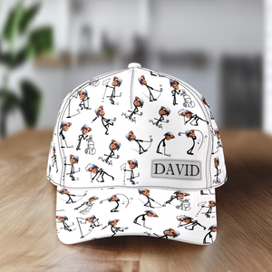 Custom Photo Funny Gift For Golf Dad Classic Cap TH10 894145