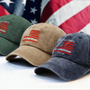 America 250th Anniversary Semiquincentennial Washed Denim Baseball Cap HO82 900108