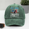 America 250th Anniversary Washed Denim Baseball Cap TH10 896827
