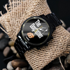 Custom Photo The DogFather For Dog Lovers Dad Men's Wrist Watch LM32 893427