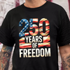 250 Years Of Freedom Front Shirt TH10 896011