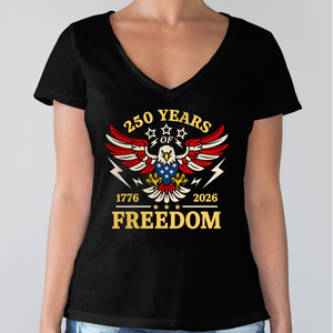 250 Years Of Freedom 1776 - 2026 USA 250th Anniversary Dark Shirt HA75 898054