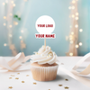 Custom University Logo Class of 2025 Graduation Decoration Cupcake Toppers HA75 892266
