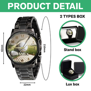 Custom Name Golf Player Wrist Watch Gift For Golf Enthusiasts CH07 899616