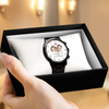 Custom Photo Face Tattoo Couple - Personalized Photo Men's Wrist Watch HO82 893796