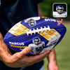 Custom Photo Football Ball Coach Gifts, Team Gifts For Football Lovers CH07 895704