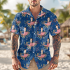 Custom Photo Patriotic Stars Independence Day Hawaii Shirt LM32 893437
