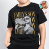 Personalized Vintage Photo Son, Daughter Family Kid Shirt HA75 921566