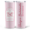 Custom Name Beach Icon Skinny Tumbler - Personalized Summer Party Cup HO82 902992