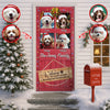 Custom Dog Photo This Humans Live Here With Us Door Cover HO82 900254