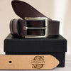 Personalized Name Engraved Leather Belt, Gift For Boyfriend, Husband, Golfer, Unique Golf Enthusiast Gift HO82 900848