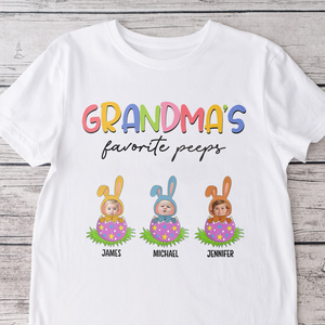 Nana Grandma Favorite Peeps Bright Shirt Personalized Gift For Mother's Day HO82 893564