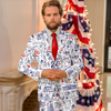 USA 250th Anniversary Patriotic Men's Suit HA75 920740