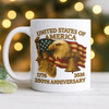 United States Of America 250th Anniversary White Mug HA75 898046