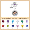 Custom Memorial Photo Walking With You Today and Always Graduation Birthstone Grad Gown Pin HA75 921078