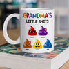 Mommy's Little Sh*ts Personalized White Mug Funny Gift For Family CH07 895286