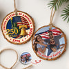 Custom Family Photo United States of America 250 Years Wood Slice Ornament HO82 900126