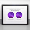 The Stars On The Night You Became My Mother Personalized Picture Frame Mother's Day, Father's Day Gift HA75 920862