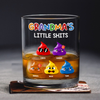 Mommy's Little Sh*ts Personalized Rock Glass Funny Gift For Family CH07 895288