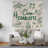 Custom Name Welcome To Camp Tapestry Banner - Personalized Gift For Camping Lovers HO82 902960